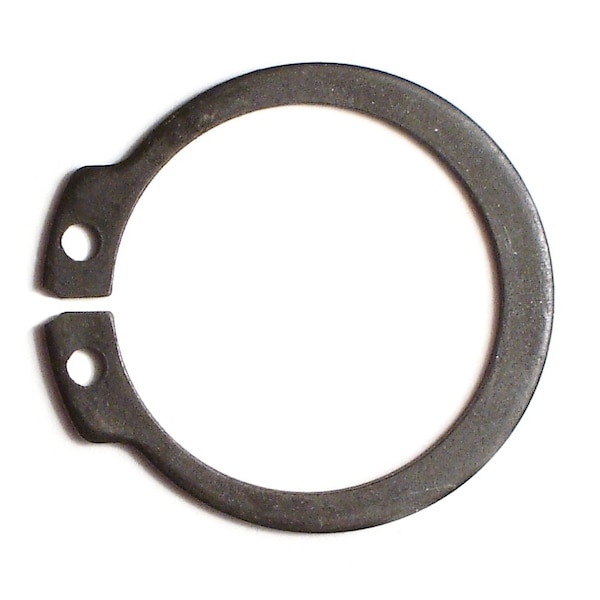 Midwest Fastener External Retaining Ring, Steel Plain Finish, 24 mm Shaft Dia, 5 PK 32407 - main